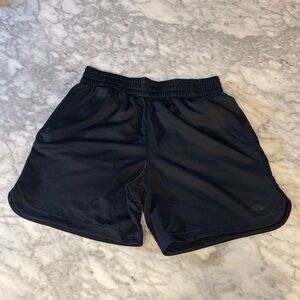 adidas Men's black Athletic Shorts “axis knit”, small 7”